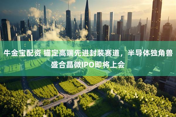 牛金宝配资 锚定高端先进封装赛道，半导体独角兽盛合晶微IPO即将上会