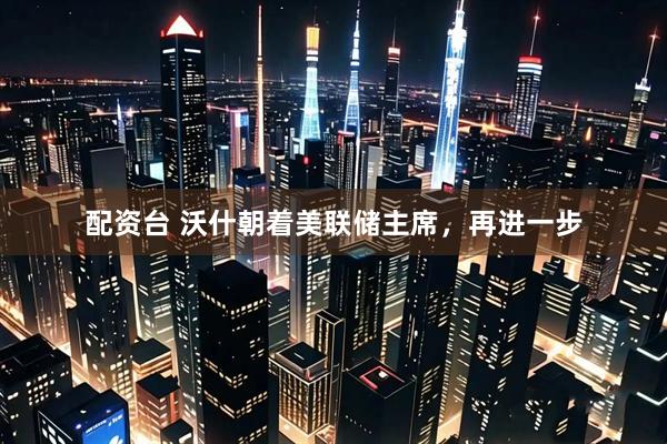 配资台 沃什朝着美联储主席，再进一步