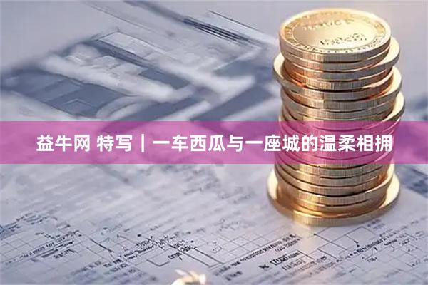 益牛网 特写｜一车西瓜与一座城的温柔相拥