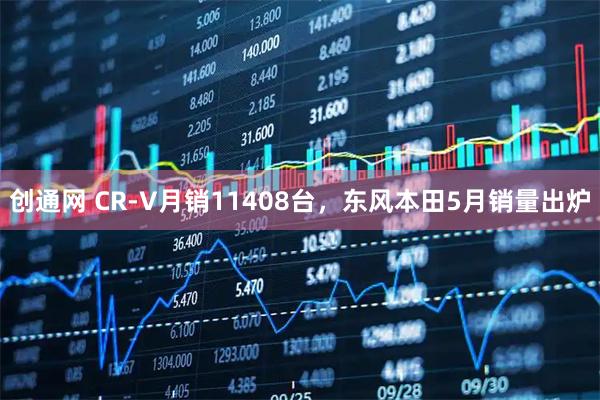 创通网 CR-V月销11408台，东风本田5月销量出炉